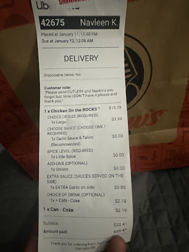 Photo of Osmow's Shawarma - 339 Princess St, Kingston, ON K7L 1B7